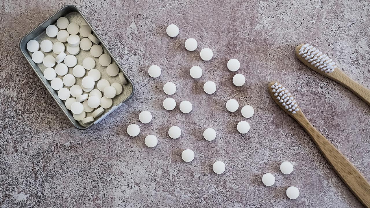 Cinoll Private Label Toothpaste Tablets for Whitening, Fresh Breath, and Care